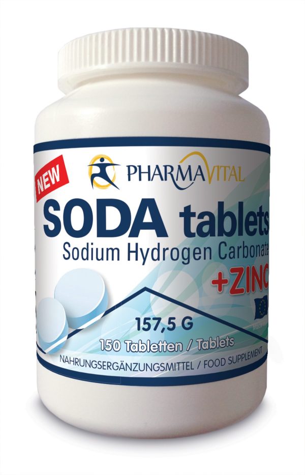 Soda Soda + Zinc 150 Tabletten – Bild 2