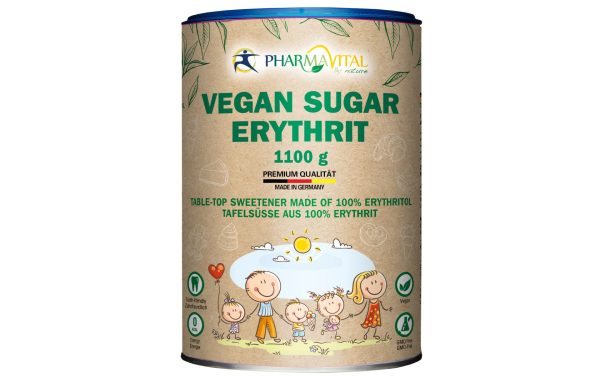 Vegan Sugar Erythrit 1100 g – Bild 2