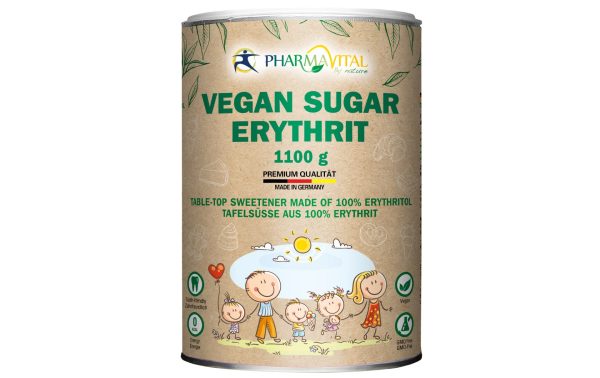 Vegan Sugar Erythrit 1100 g