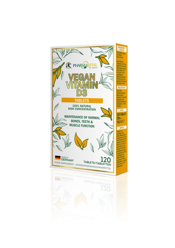 Vegan Vitamin D3 120 Tabletten