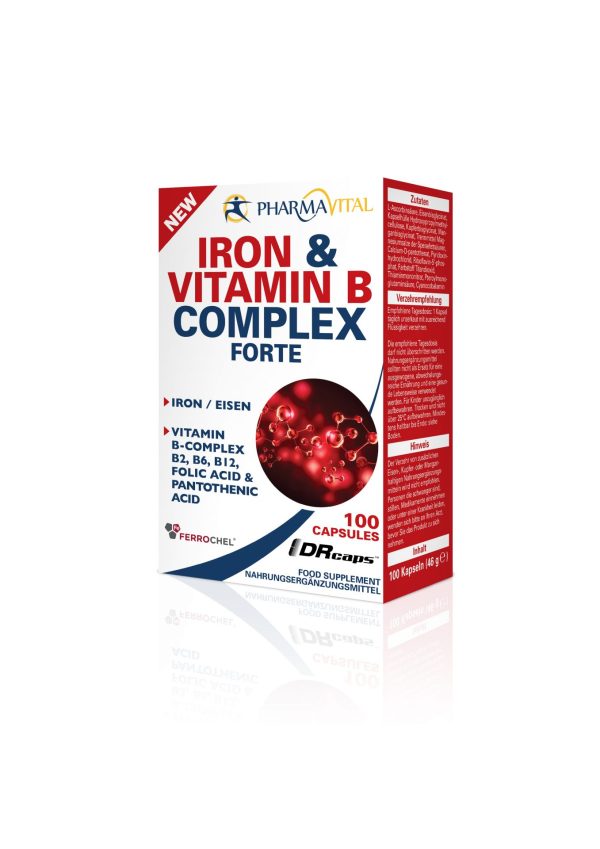 Iron & Vitamin B-Complex 100 Kapseln