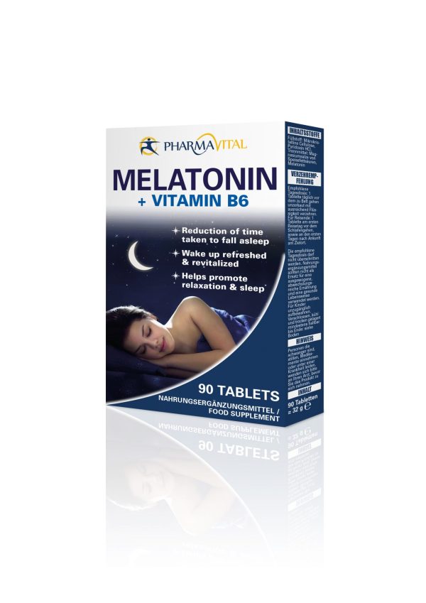 Melatonin + Vitamin B6 90 Tabletten