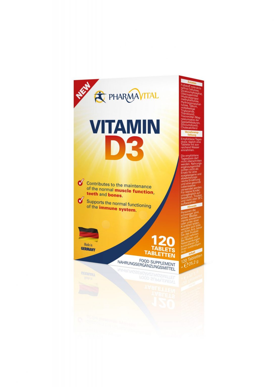 Vitamin D3 Tabletten - PharmaVital GmbH