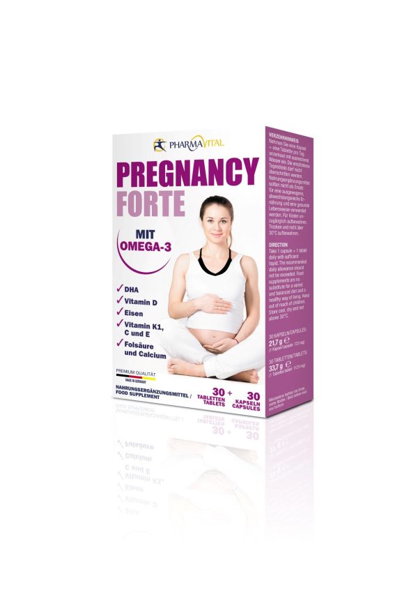 Pregnancy Forte Duo 30+30 Kapseln + Tabletten